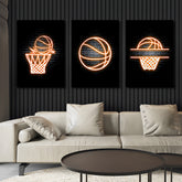 Toile - Basketball Lights